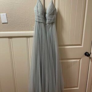 Jenny Yoo Bridesmaid dress sea mist